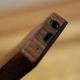 You charge the remote via micro-USB, but I used it for over a week and a half and was still at 100-percent battery.